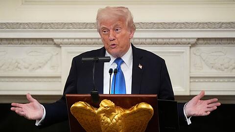 US-Präsident Donald Trump wird dafür kritisiert, nicht genügend Druck auf Kremlchef Putin auszuüben.