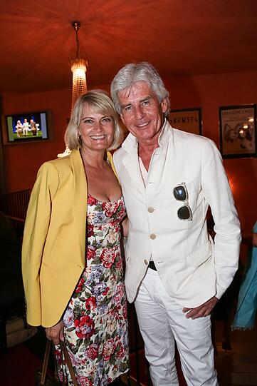 Frederic Meisner mit Ehefrau Yvonne