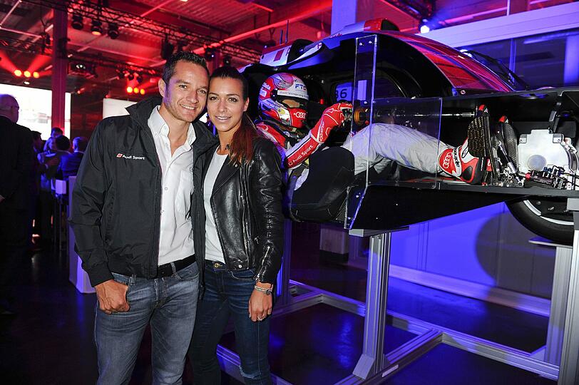 Timo Scheider und Jessica Hinterseer