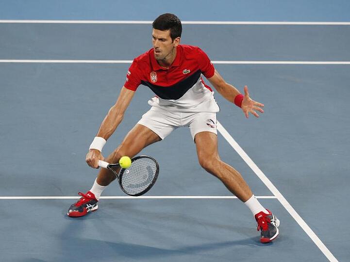Brachte Serbien gegen Spanien in Führung: Novak Djokovic.