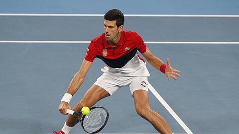 Brachte Serbien gegen Spanien in Führung: Novak Djokovic.