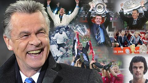 Jubilar: Ottmar Hitzfeld, erst ein hervorragender Spieler, erlangt als Trainer (BVB und FC Bayern) Weltruhm.