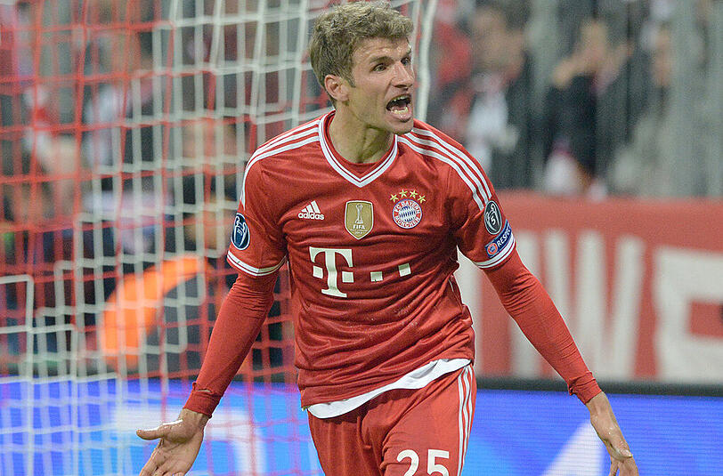 Thomas Müller vom FC Bayern München.