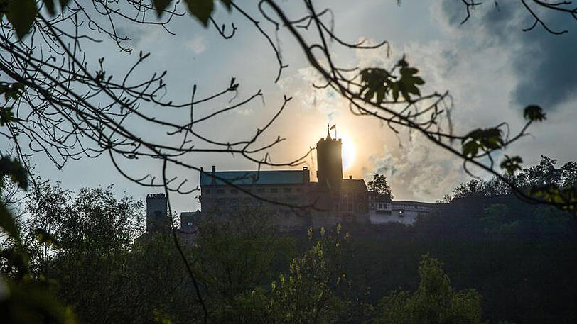 Blick auf die Wartburg in Eisenach. Deutschland bleibt ein beliebtes Reiseziel.