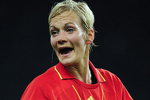 Deutschlands WM-Schiedsrichterin Bibiana Steinhaus.