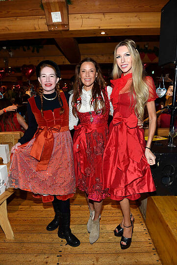 Laura Siegel, Simone Ballack und Sabine Piller