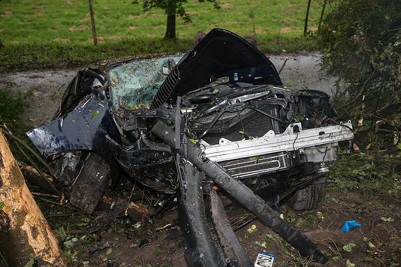 Schwerer Unfall im Landkreis Traunstein.
