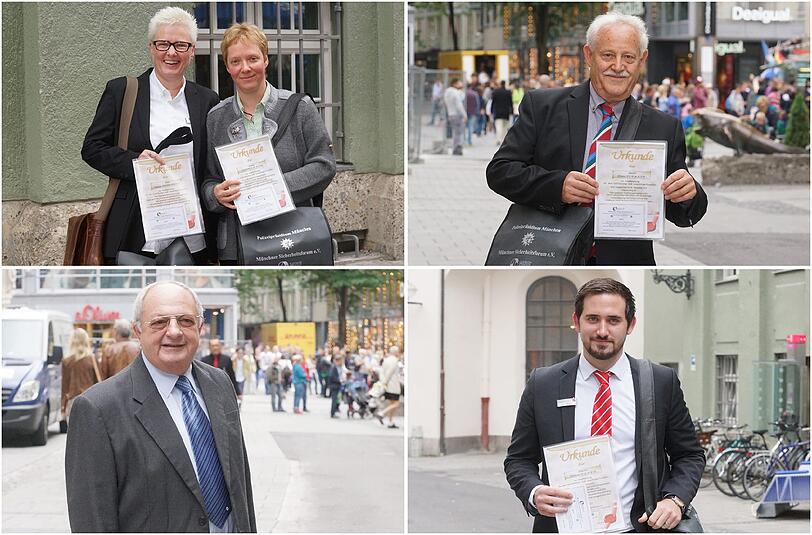 Die Münchner Polizei sagt Danke und zeichnet Bürger aus der Landeshauptstadt für ihr Engagement gegen Trickbetrüger aus.