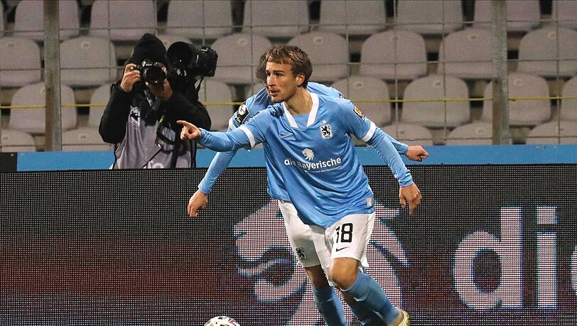 Lorenz Knöferl wurde gegen Wehen Wiesbaden zum jüngsten Torschützen in der Geschichte des TSV 1860.