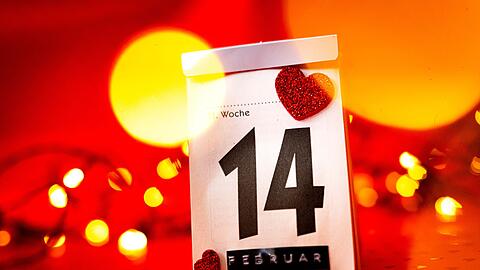 Hochkonjunktur f&uuml;r rote Herzen: der Valentinstag. (Archivbild)