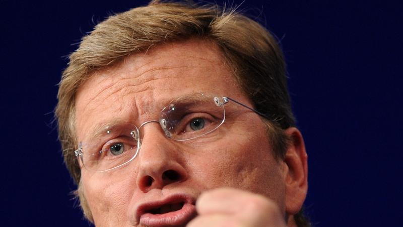 Ist auf einmal ganz diplomatisch: FDP-Chef Guido Westerwelle Ist auf einmal ganz diplomatisch: FDP-Chef Guido Westerwelle