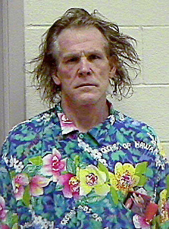 Verwirrt und verwahrlost wirkte Nick Nolte nach seiner Festnahme im September 2002 wegen Trunkenheit am Steuer.