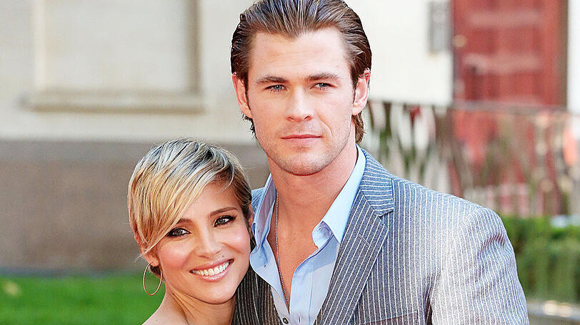 Chris Hemsworth mit seiner Frau Elsa Pataky
