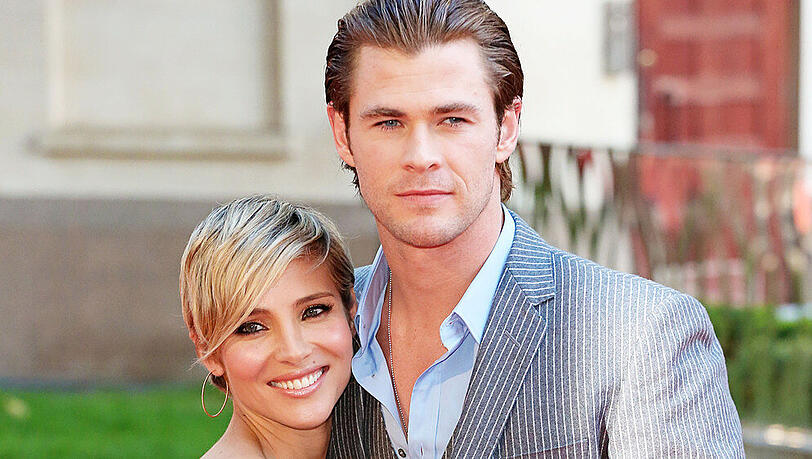 Chris Hemsworth mit seiner Frau Elsa Pataky Chris Hemsworth mit seiner Frau Elsa Pataky
