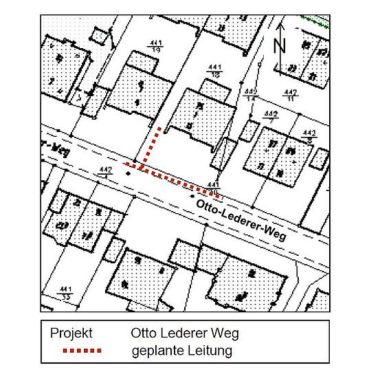 Während der Phase der Bauarbeiten sind die Parkplätze im Otto-Lederer-Weg nur eingeschränkt nutzbar.