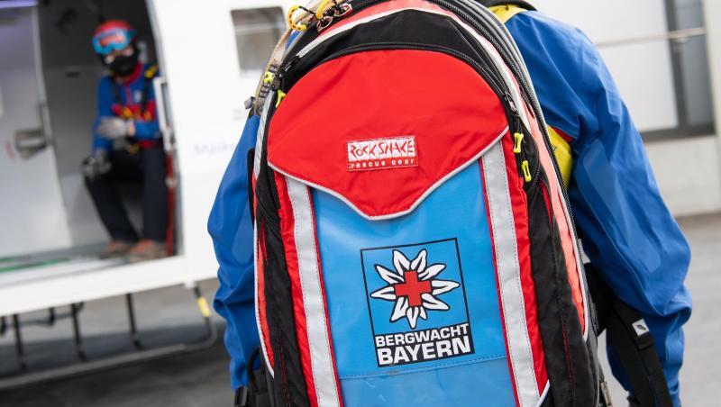 Mitglieder der Bergwacht Bayern im Ausbildungszentrum der Bergwacht. Foto: Sven Hoppe/dpa/Archivbild