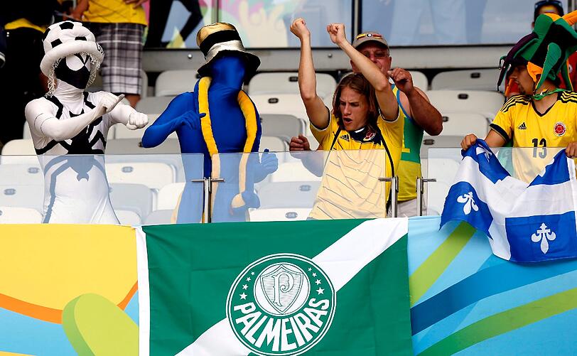Die Fans der Fußball-WM 2014