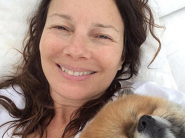 Fran Drescher sieht auch krank und ungeschminkt noch gut aus