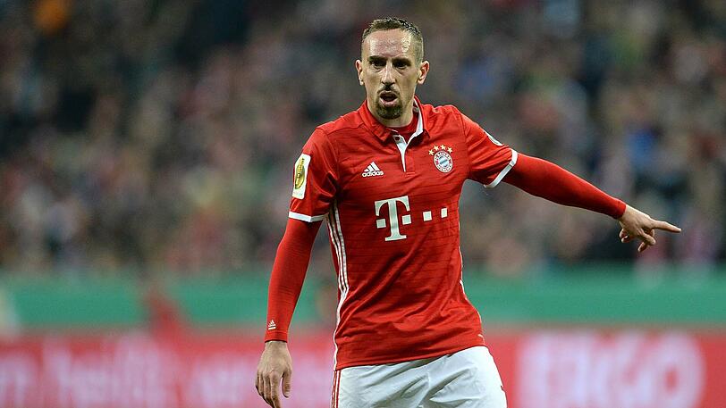 Franck Ribéry drehte bei seinem Comeback mächtig auf - und bekam von der AZ die Bestnote 1.