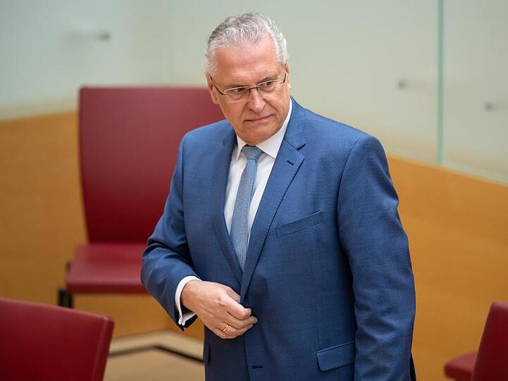 Joachim Herrmann (CSU), Innenminister von Bayern. Foto: Sven Hoppe/dpa/Archivbild
