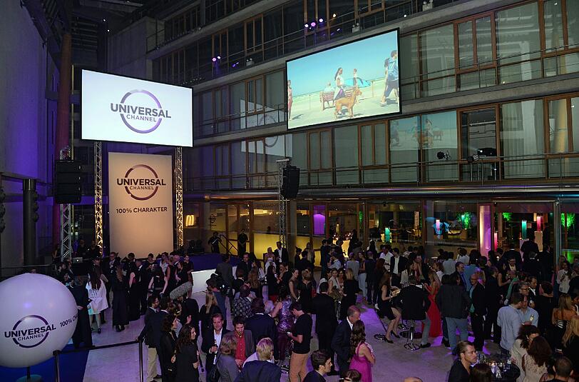 Promis in München bei der Premieren-Party des TV-Senders "Universal Channel"
