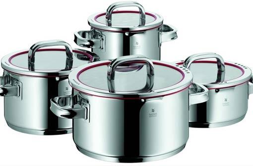 WMF Topfset (Function4), 4-teilig. Wert 531 Euro.