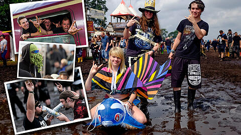 War eine schlammige Sache: Die besten Bilder vom Wacken Open Air 2016 zum Durchklicken.