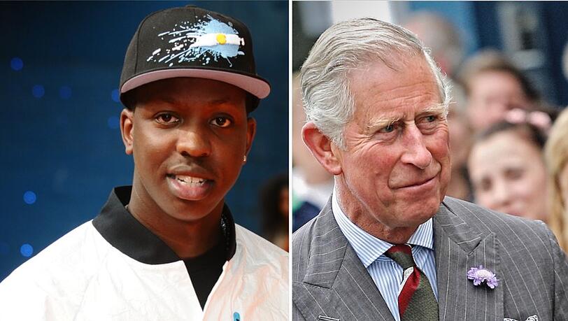 Jamal Edwards (li.) hat für die gemeinnützige Organisation von Prinz Charles gearbeitet.