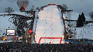 25 000 sahen beim Parallelslalom zu. 25 000 sahen beim Parallelslalom zu.