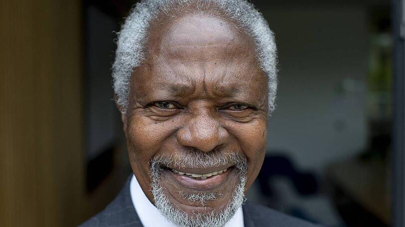 Kofi Annan noch vor wenigen Wochen in Oxford