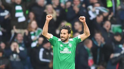 Claudio Pizarro verlässt mit 197 Treffern als zweitbester ausländischer Torschütze die Bundesliga.