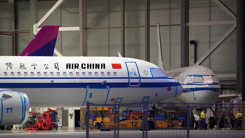 Ein Flugzeug von Air China. (Archivbild)