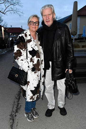 Tanja Surmann und Johnny Logan