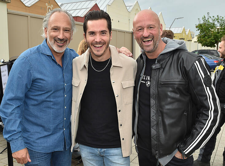 Sanjiv Singh, Francois Goeske und Mike Sommer