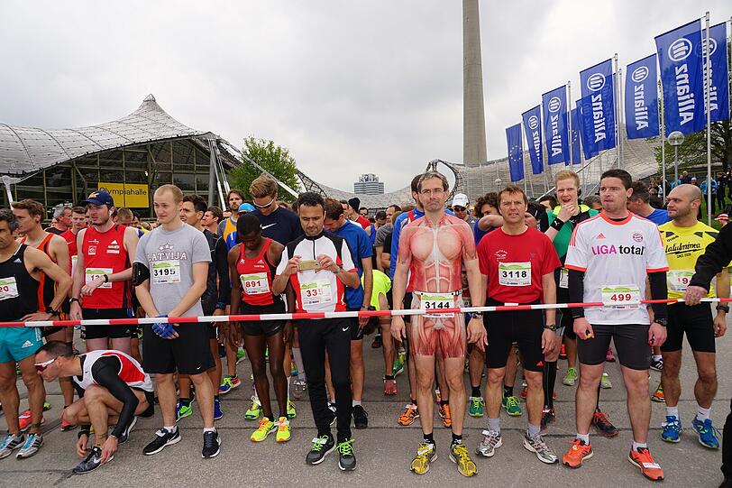 Bereits zum 12. Mal fand der Halbmarathon im Olympiapark statt. Die Bilder.
