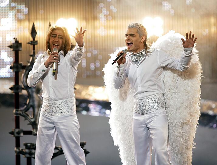 Aserbaidschan: Elnur und Samir flogen engelsgleich auf den 8. Platz beim ESC 2008