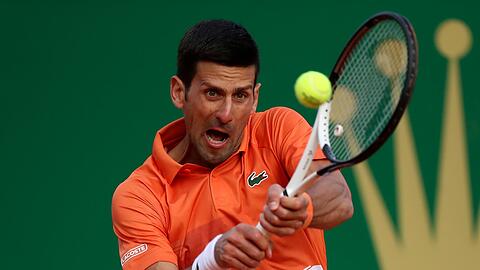 Startete erfolgreich in seine Sandplatz-Saison: Novak Djokovic.
