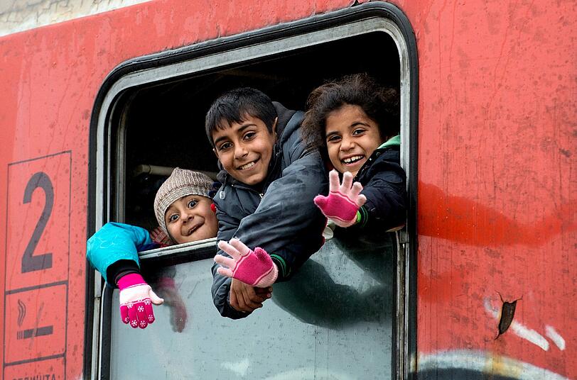 Den Fängen Krimineller ausgesetzt: alleinreisende Flüchtlingskinder.