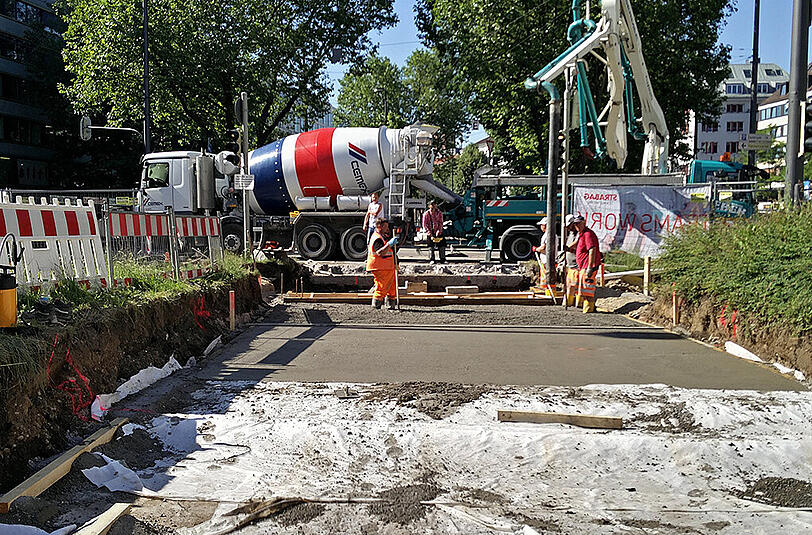 Weitere Bilder von der Großbaustelle zwischen dem Stachus und Sendlinger Tor.