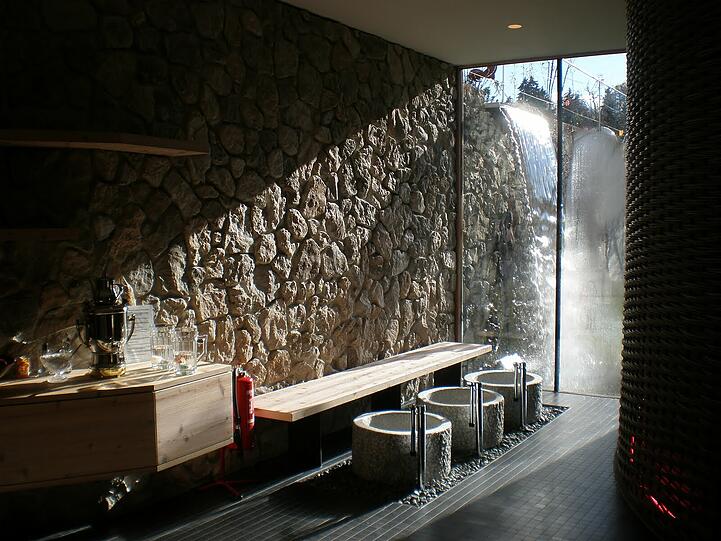 Hotel Kaufmann am Forggensee: Der Spa-Bereich lädt zum Relaxen ein.