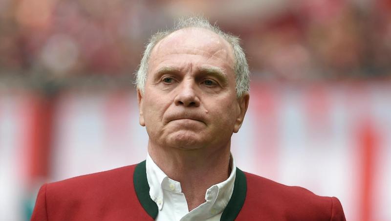 Der Präsident des deutschen Rekordmeisters FC Bayern München, Uli Hoeneß. Foto: Matthias Balk/Archivbild Der Präsident des deutschen Rekordmeisters FC Bayern München, Uli Hoeneß. Foto: Matthias Balk/Archivbild