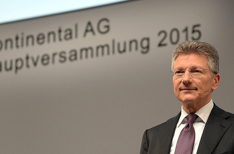 Platz 17: Elmar Degenhart (Continental): 4,4 Mio. Euro