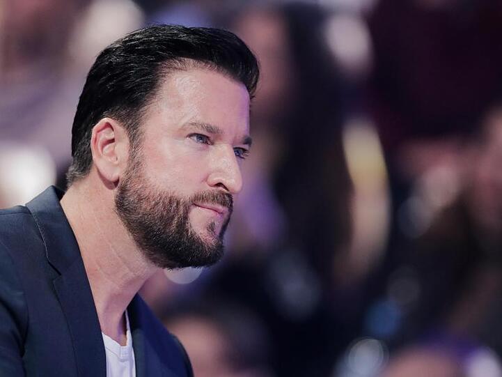 Michael Wendle in einer Werbepause der RTL-Tanzshow "Let's Dance" im Coloneum.