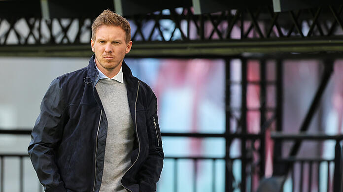 Bayerns neuer Trainer Julian Nagelsmann: "Ich habe dem Verein gesagt, dass ich gern zwei Co-Trainer und einen Analysten mitbringen würde."