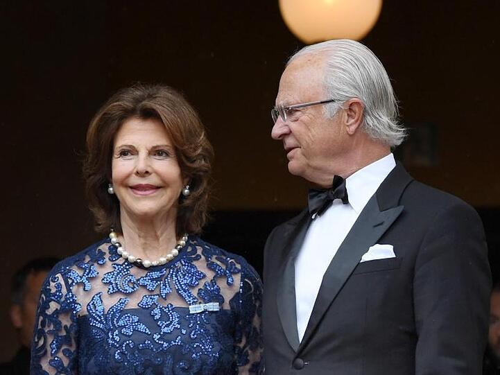 Bei den Olympischen Spielen lernten sie sich einst kennen: König Carl XVI. Gustaf von Schweden und Königin Silvia.