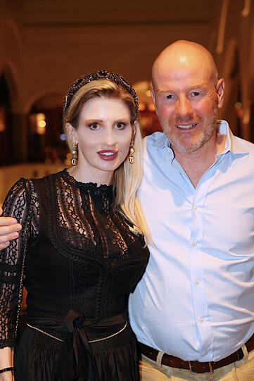 Dr. Matthias Kirschenhofer (Sport1) und seine Frau Ines