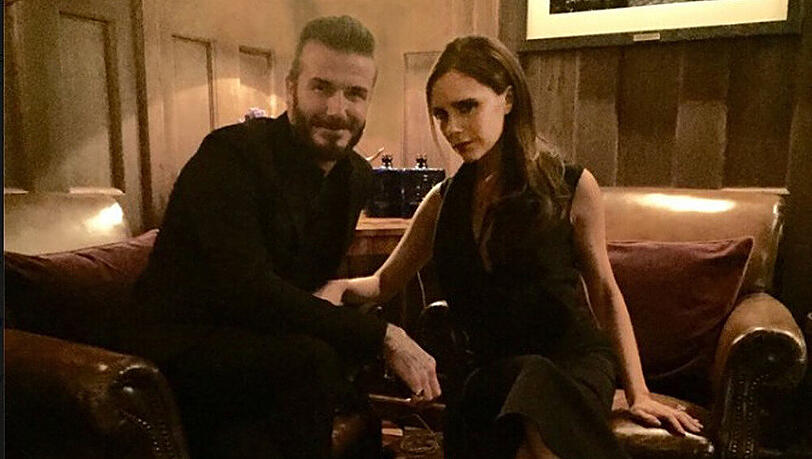 Gemeinsames Abendessen in London: David Beckham und seine Frau Victoria Gemeinsames Abendessen in London: David Beckham und seine Frau Victoria