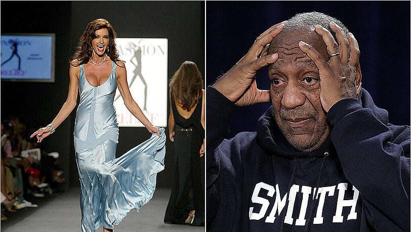 Bill Cosby soll das Ex-Model Janice Dickinson 1982 bei einem Treffen vergewaltigt haben Bill Cosby soll das Ex-Model Janice Dickinson 1982 bei einem Treffen vergewaltigt haben