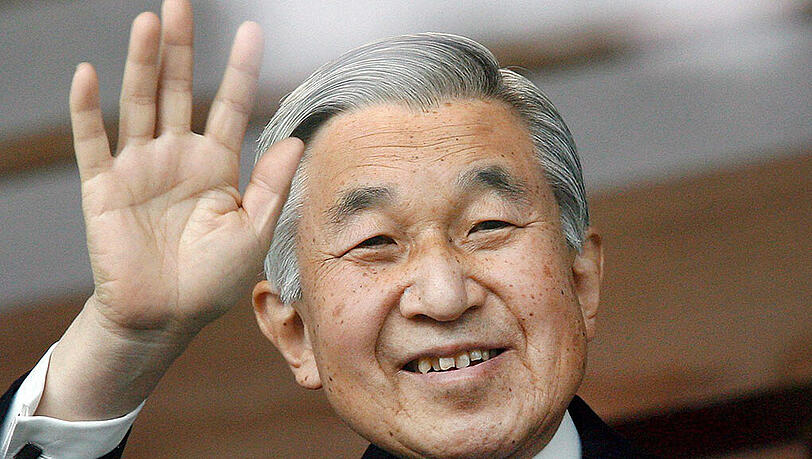 Der japanische Kaiser Akihito will in den kommenden Jahren abdanken. Foto: Franck Robichon/Archiv Der japanische Kaiser Akihito will in den kommenden Jahren abdanken. Foto: Franck Robichon/Archiv