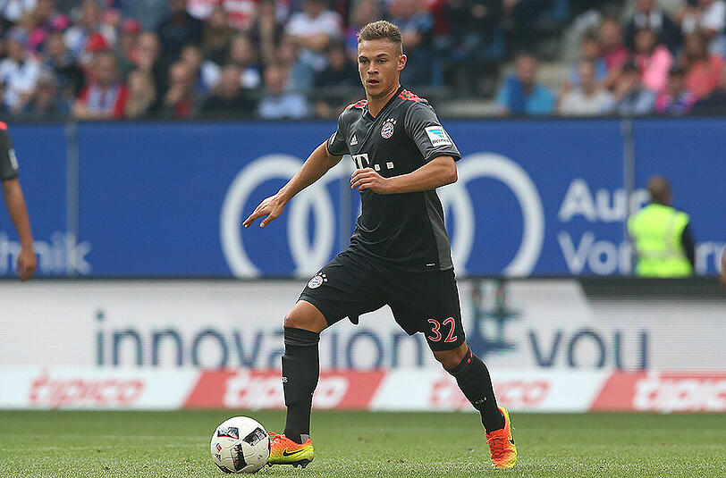 Joshua Kimmich traf in den bisherigen fünf Ligaspielen schon drei Mal - und das als defensiver Mittelfeldspieler.